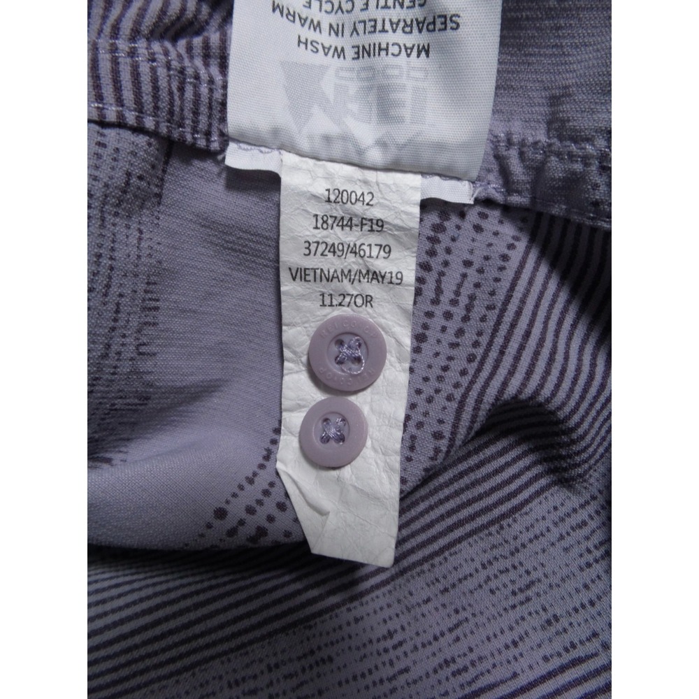 REI Co-op Shirt Womens Size Large Purple Sahara Striped Long Sleeve Hiking - Picture 11 of 11